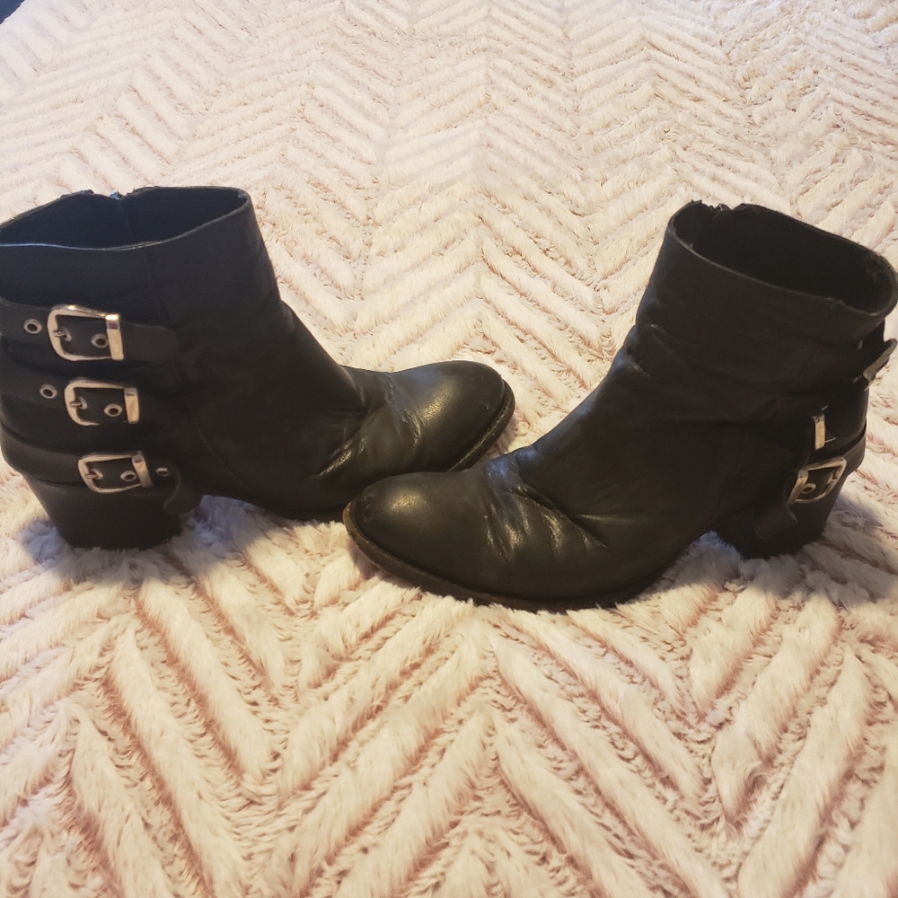 Womens Distressed Old Gringo Ankle Boots Sz 7.5